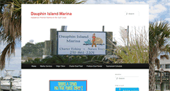 Desktop Screenshot of dauphinislandmarina.com
